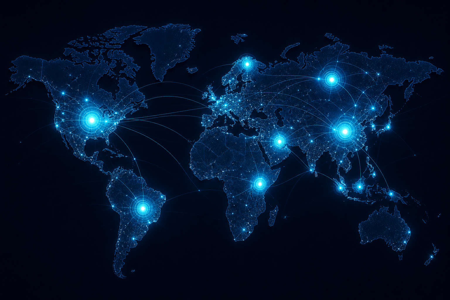 World map showing the top Bitcoin mining countries in 2026