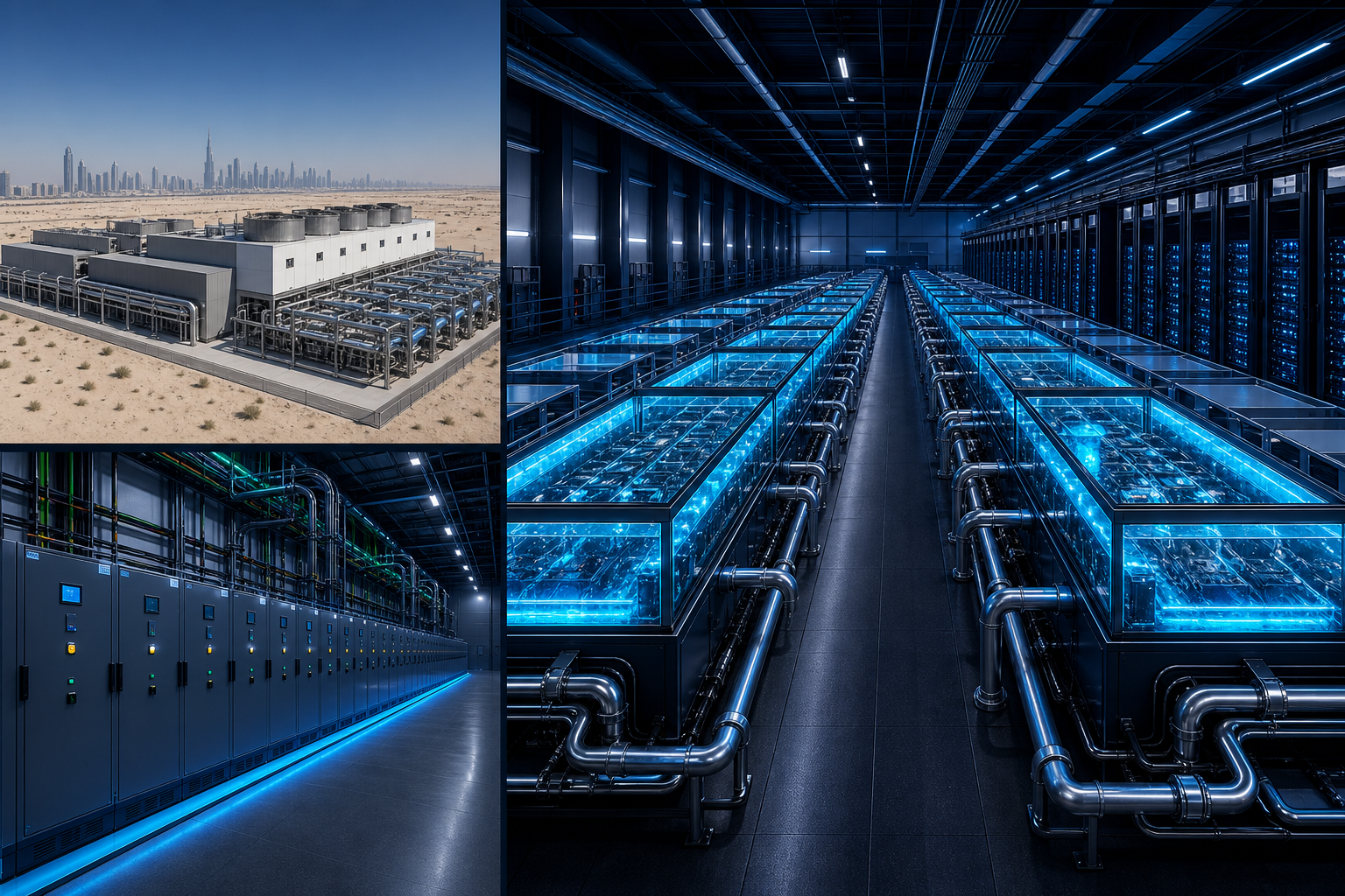 Professionally designed cooling and electrical systems for high-density computing in the UAE